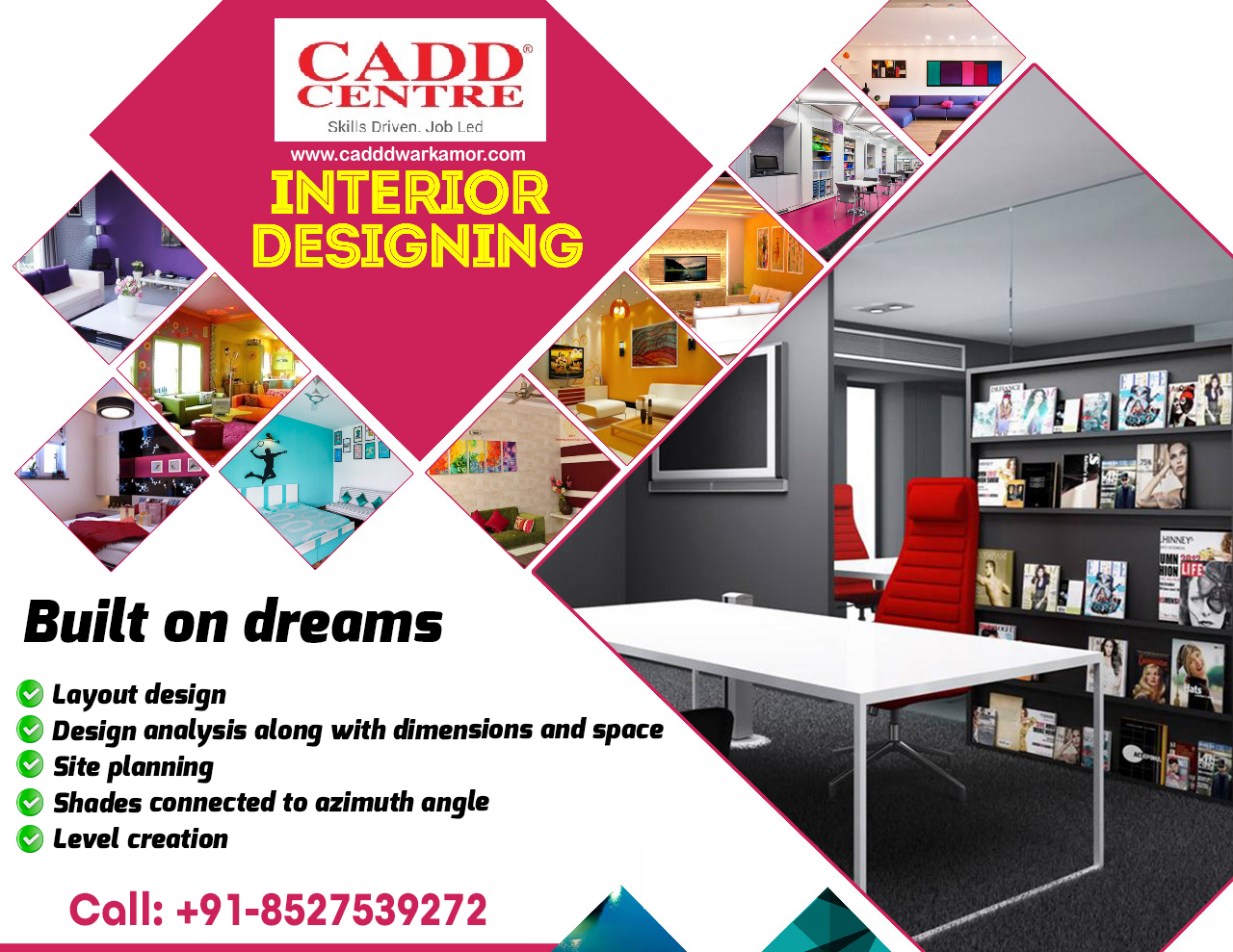 Interior Designing Built on Dreams.