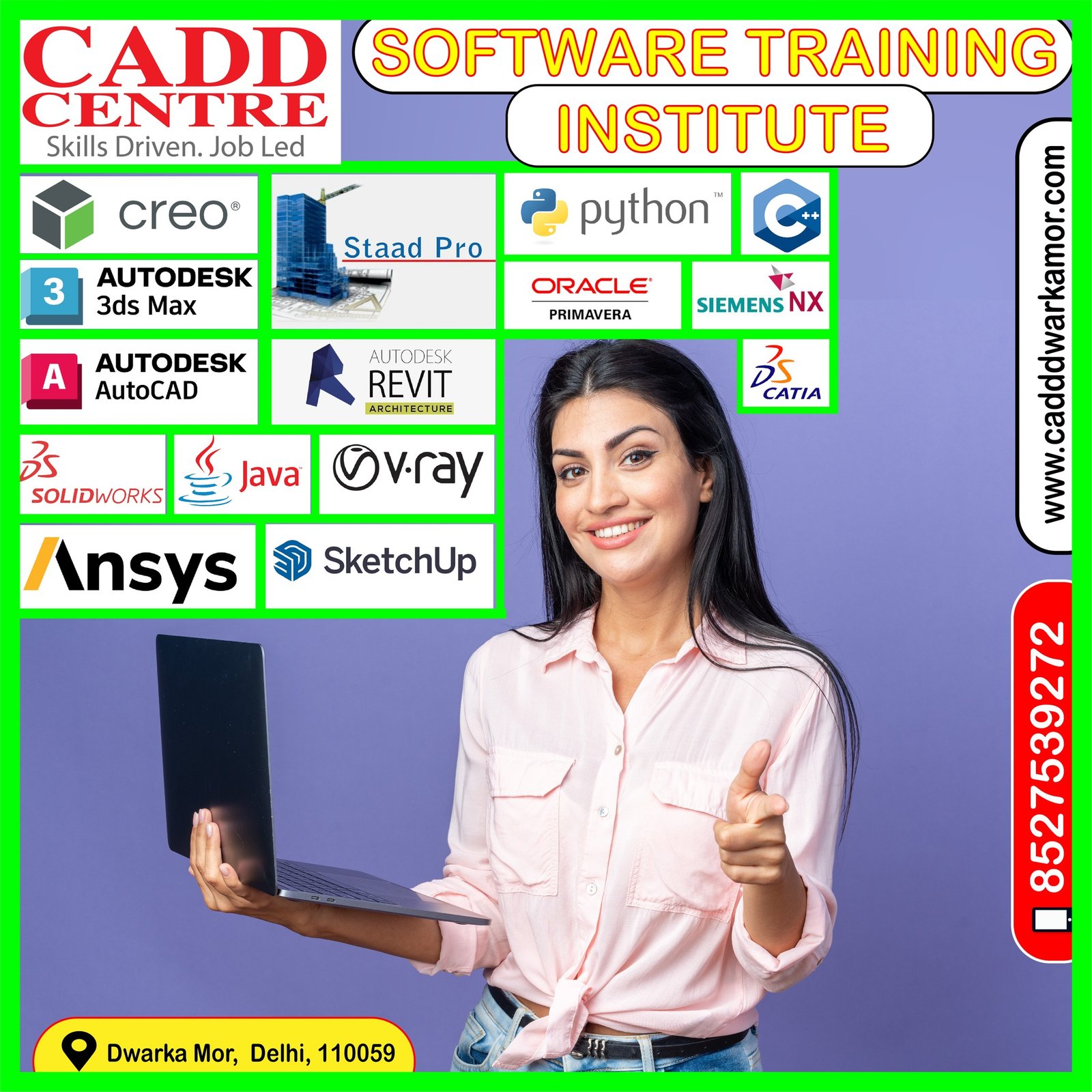 Software Training Institute in Dwarka Mor Delhi.